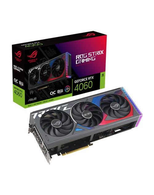 Asus ROG Strix GeForce RTX 4060 8GB GDDR6X OC Graphics Card
